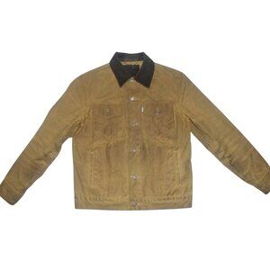 Levi’s x Filson Waxed Tin Cloth Trucker Jacket 2010 L As Is